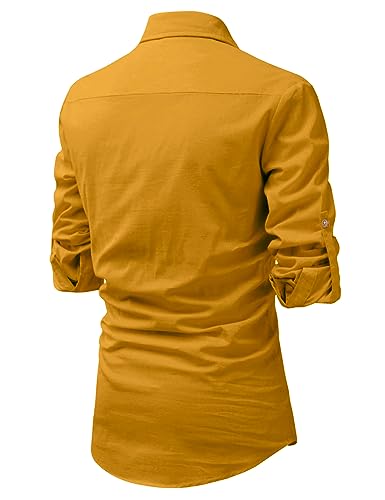 Image of Vida Loca Men Cotton Full Sleeve Casual Spread Collor Slim Fit Short Kurta for Men and Boys (Pack of 2)