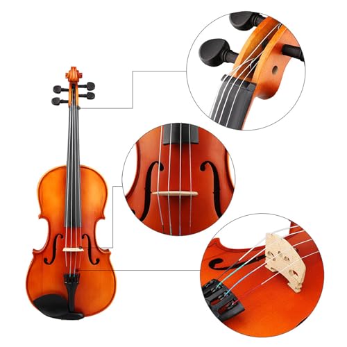 image for Mjaie Viola String Universal Set EADG Viola Steel Wire String Replacem