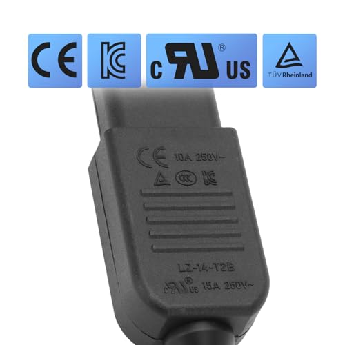 Baomain AC Power Connector IEC320 C13 Female Plug UL Recognized 2-Pack - Image 4