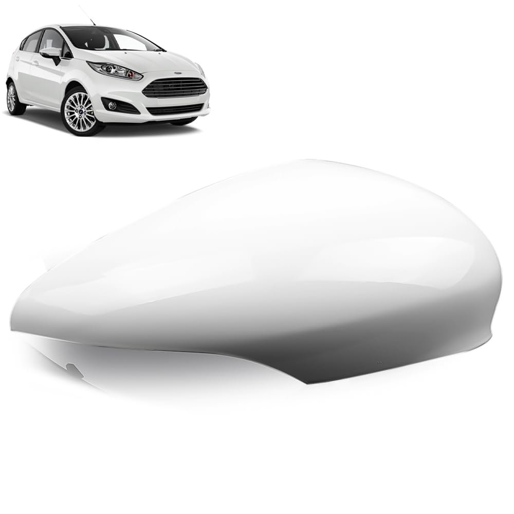 Primed Right Driver Side Wing Mirror Cover Cap For Ford S-Max MPV (2015+) – Clip-On Replacement