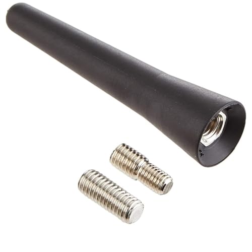 Mini Antena de Radio para Coche/Automóvil Repuesto Universal, Estilo Varilla, Recepción FM, 6 cm