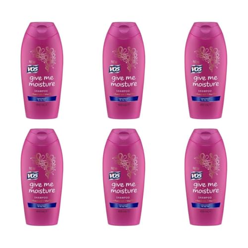 VO5 Give Me Moisture Shampoo for Dry Hair 400 ML - Pack of 6