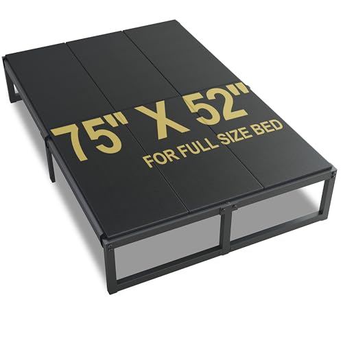 Lutown-Teen Bunkie Board Full Under Mattress High-Density Polymer...