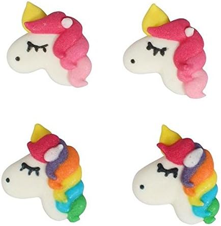 Unicorn Sugar Decorations - 20 Pack
