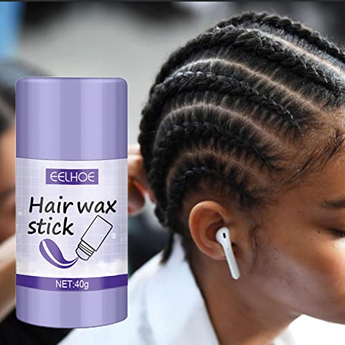 Cera em bastão de cabelo | Stick de cera de cabelo macio e ível que cria textura - Stick de cera de