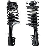 Complete Strut Assembly Front 2pcs - Shock Absorber Kit for Kia Spectra 1.8L 2001-2004 | 12.97' Body Length Direct Fit Replacement 172372 & 16927302
