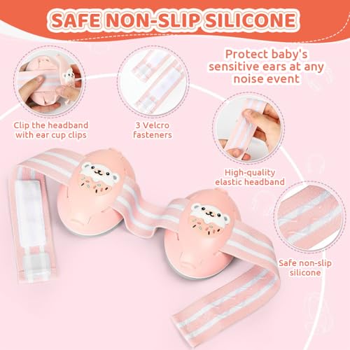 Image of SNOWIE SOFT Noise Cancelling Ear Muffs for Kids Teens - 25dB Safety Reduction for Autism Sensory & Concentration Aid, Hearing Protection Travel
