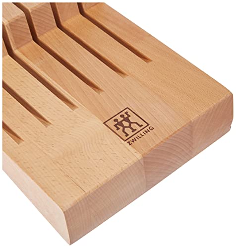 ZWILLING Portacoltelli per cassetti, cassetto per 12 coltelli, 41 x 15,5 x 4,8 cm, legno marrone - immagine 3