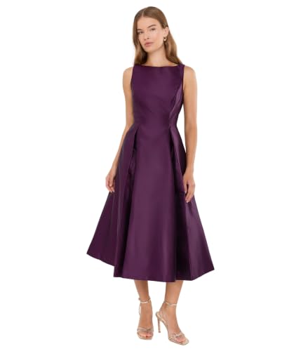 Image of Adrianna Papell Sleeveless Tea Length Dress
