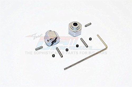 Axial SMT10 Grave Digger (AX90055) Upgrade Part - Aluminum Battery Mount Set - Blue - View #4