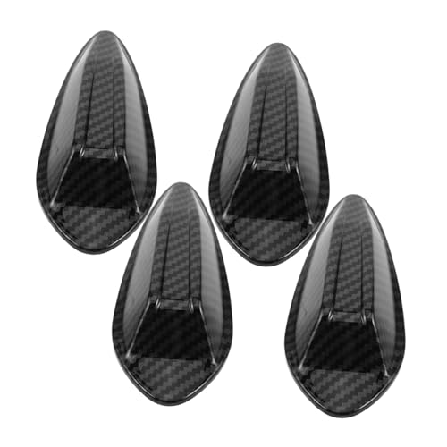 Accesorio plástico para antena de coche: aleta de techo con protección de señal, pack de 4