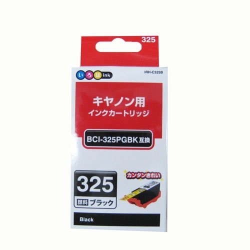 インクカートリッジ 互換インク キャノン BCI-325PGBK対応 ブラック Amazon.co.jp: いろはinkキャノン用インクカートリッジ ブラック BCI
