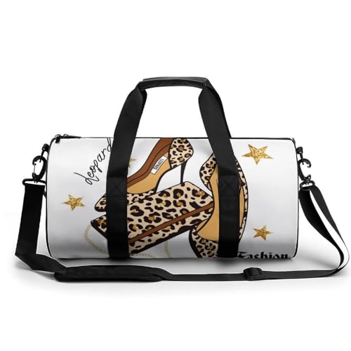 Sac de sport léopard au design original et élégant pour le voyage