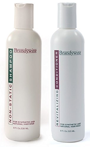 Brandywine Non Static Shampoo & Revitalizing Conditioner 8 Ounce., Value Pack Bundle 2 items