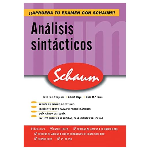 Analisis sintacticos. Schaum - 9788448198626