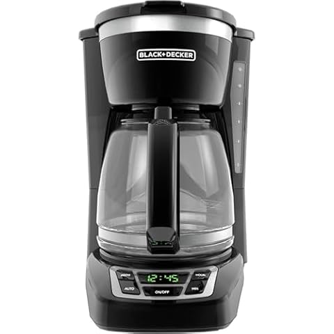 Black+Decker CM1160B 12-Cup Programmable Coffee Maker Cover
