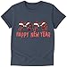 Custom New Year 2026 T-Shirt – “2006 Happy New Year” Design – Personalized Back Name – Handmade Tee, Baby to Adult 3XL Sizes & Colors