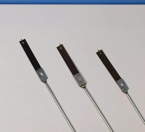 YISHEELIY Antique Clock Suspension Spring 17" LOT of 3 Pieces