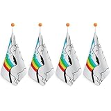 ZEYARUIBO Middle Finger Fuck Unicorn Soft and Absorbent Hand Towel, Easy to Carry