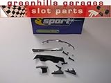  Greenhills Scalextric Accessory Pack for Ford Mustang Bumpers,exhausts, etc W8546 - New - G73