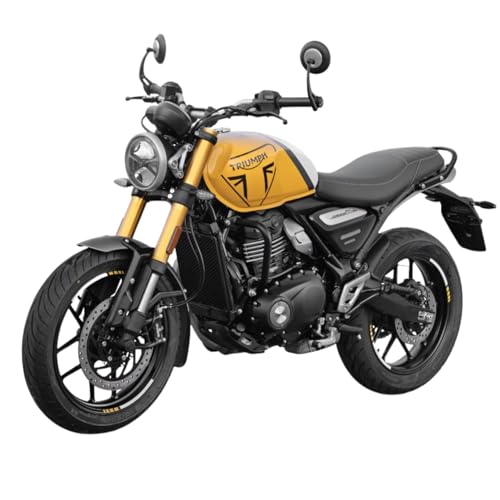 Image of TRIUMPH Speed 400 (349 CC) MY25 Bike Racing Yellow Booking for Ex-Showroom Price