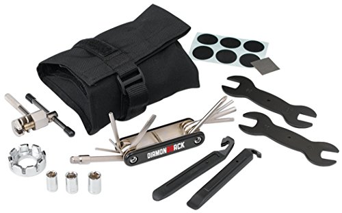 Diamondback Roll-Up Bicycle Tool Kit, Black