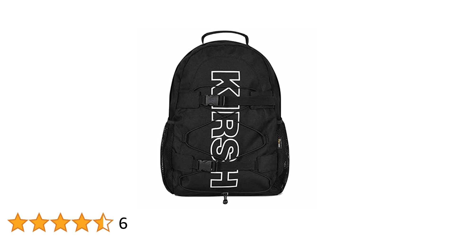 バックパック・リュック KIRSH Pocket string point backpack black KPSRBBP502MBKA KIRSH ]☆POCKET STRING POINT BACKPACK (KIRSH/バックパック