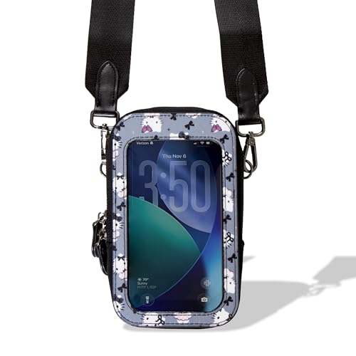 Image of Sonix x Sanrio Phone Pouch - Universal Smartphone Purse and Wallet, Crossbody and Shoulder Bag | Hello Kitty Butterfly