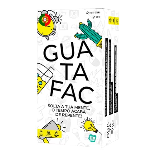 Guatafac Jogo de mesa para adultos, jogo de cartas divertido com amigos, para festas e pré-jogos, mais de 1 milhão de jogadores, presente original para Homem e Mulher, português