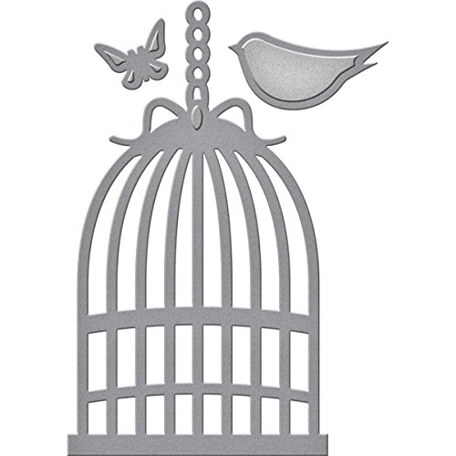 Spellbinders D-Lites Bird Cage Etched Dies, Brown, 17.1 x 8.9 x 0.2 cm - Image 2