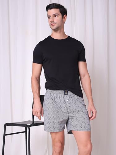 Image of Urban Scottish Men's Boxer Pants 100% Cotton Material with A Stylish Print Soft and Stretchy Elastic Waist Band Dynamic Movement and Hardwearing Stitching Breathable with A Gentle Snug Fit