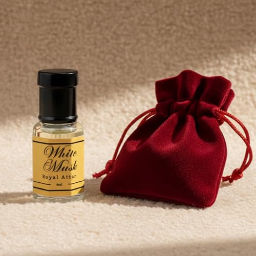 Image of White Musk Attar 100% Pure & Original | Long-Lasting, Light Fragrance | Alcohol-Free Perfume Oil for Men & Women | Ideal for Everyday Use - 6ml
