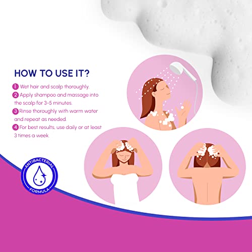 Psoriasis Shampoo For Scalp Treatment, Seborrheic Dermatitis Shampoo, Dry Scalp Shampoo, Itchy Scalp Shampoo, Antifungal Shampoo, Dandruff Shampoo, Folliculitis Shampoo, Scalp Psoriasis Treatment, Dandruff Treatment #TOP5