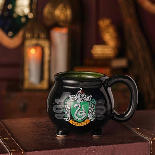 Widdop and Co Harry Potter Back to Hogwarts - Taza de hervidor Slytherin, 650 ml Widdop and Co Harry Potter Back to Hogwarts - Taza de hervidor Slytherin, 650 ml
