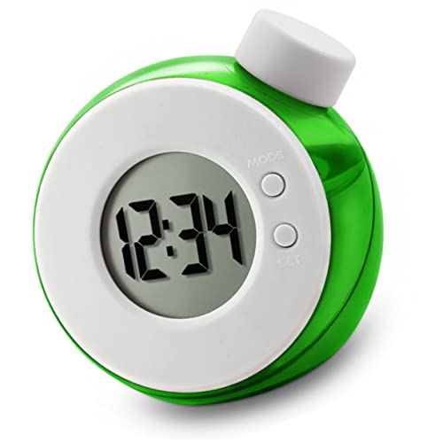 Cabilock Water Energy Clock Led Digital Display No Batteries Magnesium Aluminum Reaction Timepiece