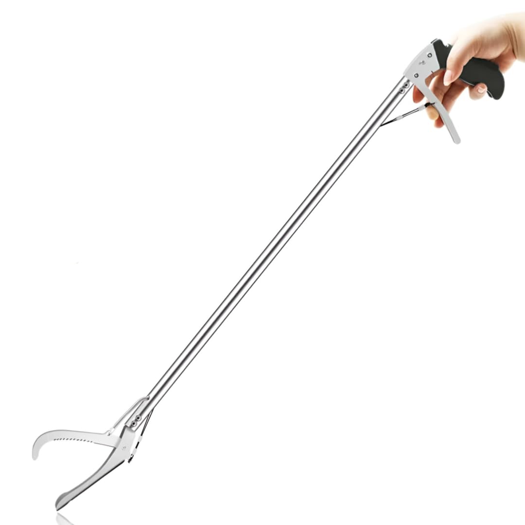 Long Catcher Arm Stainless Steel Heavy Duty Picker Tool with Fixed Length Body (ONLY Catcher) (B0D5DCFGZB) Amazon Price History, Amazon Price Tracker