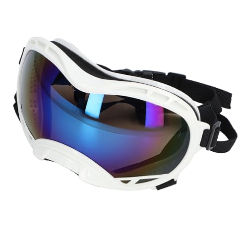 Lunettes de soleil pour grands chiens bleu avec sangle réglable et protection UV - 6
