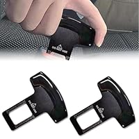 Gurtschloss Adapter, 2 Stück Anschnaller Adapter, Auto-Sicherheitsgurt Clip, Sicherheitsgurtschloss, Auto-Sicherheitsgurt Schnalle, passend für die meisten Autoteile