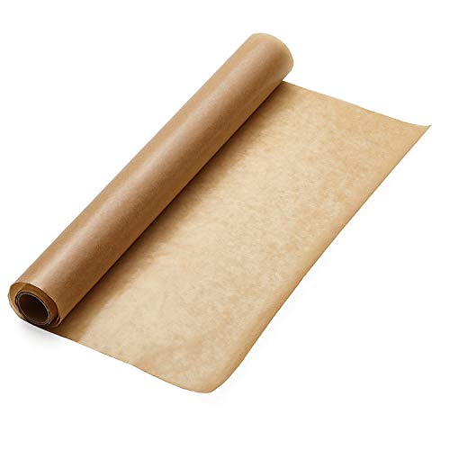 UltimowRaps Unbleached Brown Paper Parchment Food Wrapping and Baking Paper Butter paper Cake Paper 100% Chlorine Free – 16 Meters