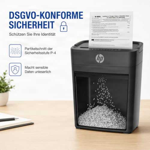 Destructeur de documents HP One Shred 6CC coupe croisée P 4 6 feuilles - vue 2