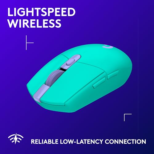 Image of Logitech G305 Lightspeed Wireless Gaming Mouse + G733 Lightspeed Wireless Gaming Headset Bundle - Mint