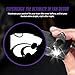 Sporticulture American Football K-State Car Door Lights Logo Shadow Display - Officially Licensed NCAA Car Accessories - Show Your Team Pride - Battery Powered, Universal Fit