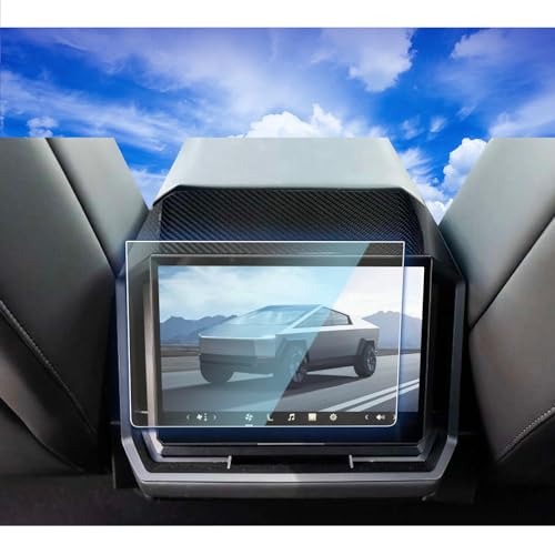 Protecteur d'écran Tesla Cybertruck mat pour le confort des passagers arrière
