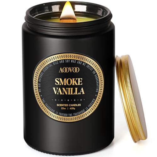 Large Wood Wick Scented Candle