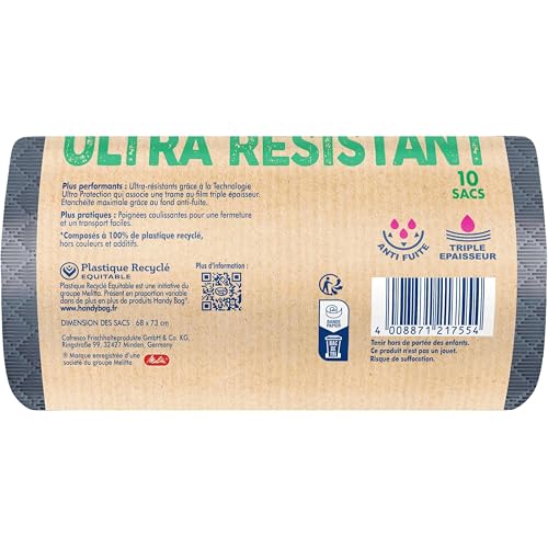 Sac Poubelle Ultra résistant Handy Bags Les 10 Sacs - vue 7