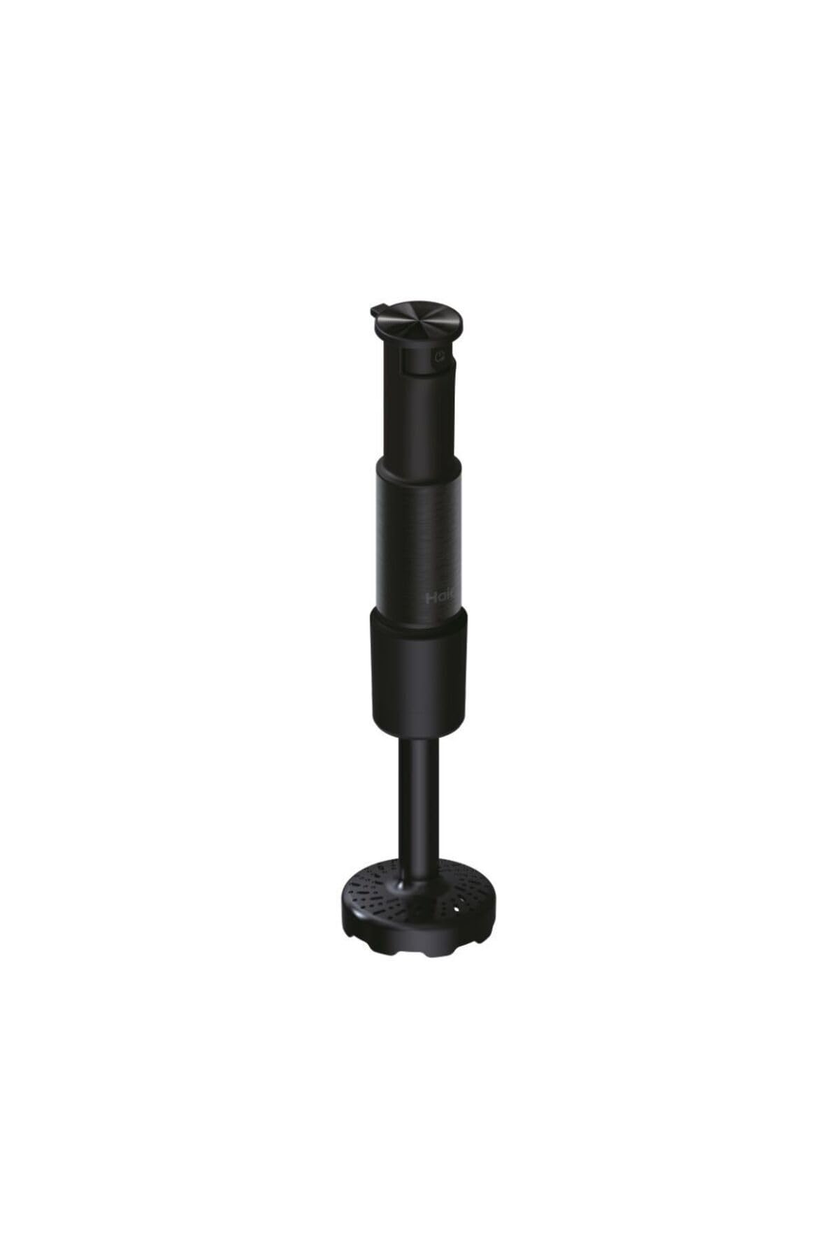 Haier I-Master Series 5 mikser nurkowy, 4 w 1 z mikserem, trzepaczką, tłuczkiem do ziemniaków, rozdrabniaczem, ostrzami o podwójnej mocy, zmienna prędkość, elektryczny 1000 W, czarny