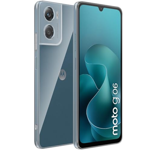 For Motorola moto g06 �P�[�X �N���A moto g06 �Ή� �P�[�X TPU�f�� �ϏՌ� �Ռ��z�� �S�ʕی� �J�����ی� ���^ �y�� Greerass �\�t�g�J�o�[ ����~�� ���΂ݖh�~ �w��h�~ ���� �ϋv �C���X�g�[���ȒP