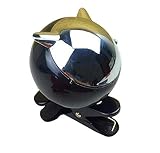 Black Temptation Creative Clip Ashtray Stylish Office Metal Ashtray