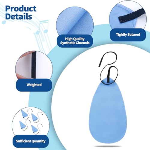 image for OXDFK 4 PCS Clarinet Cleaning Kit, Clarinet Cleaning Cloth, Cleaning C