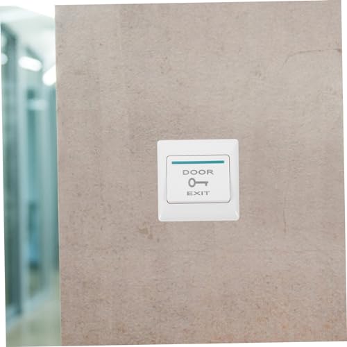 OSALADI Botão De Liberação Para Montagem Em Parede Botão De Liberação Da Porta Pressione Para Sair D